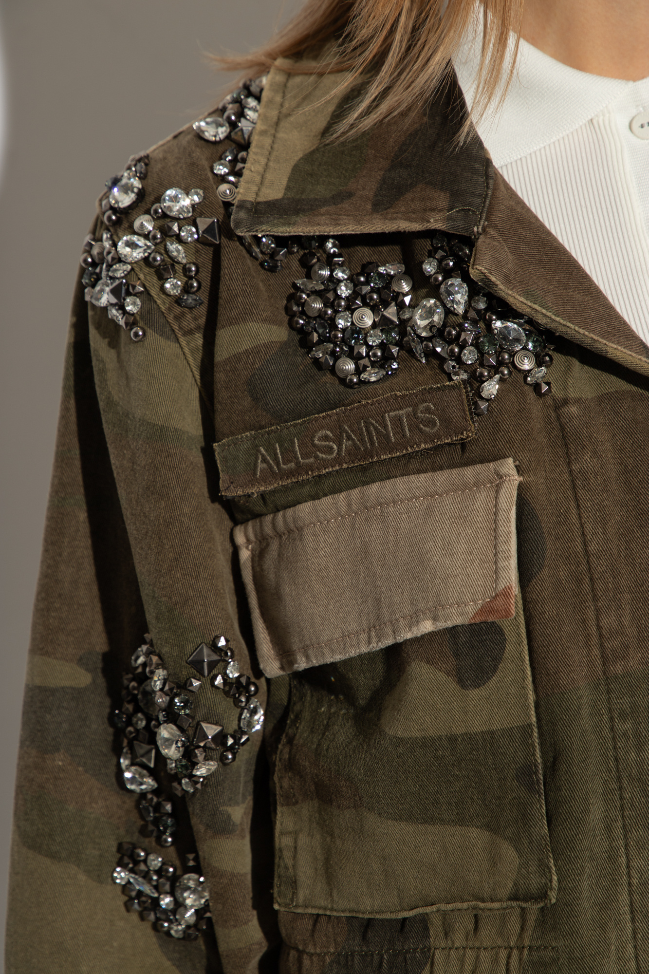 All saints deals army jacket